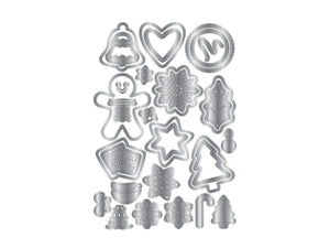 Christmas Cookies Stamp & Metal Die Set