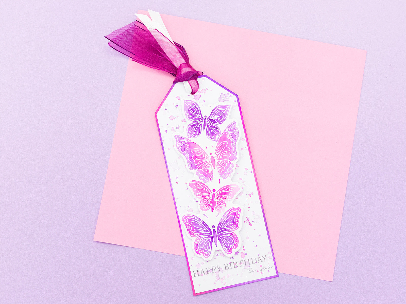 Butterfly Cluster Stamp & Metal Die