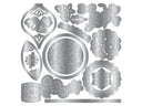Hanging Christmas Baubles Metal Die Set