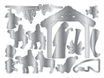 Nativity Scene Metal Die Set