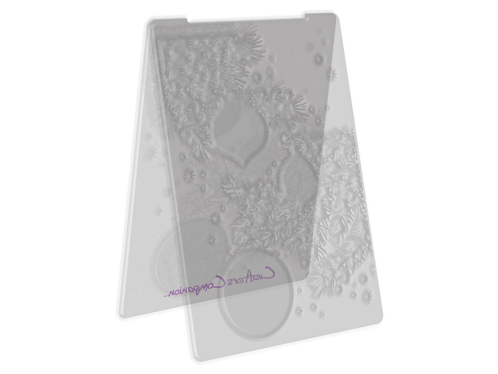 Christmas Bauble Branch 3D Embossing Folder 5" x 7"