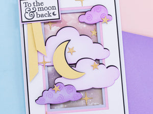 Natures Garden Lunar Blooms Metal Dies - Night Sky