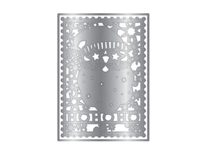 Disco Santa Create-a-Card Metal Die Set