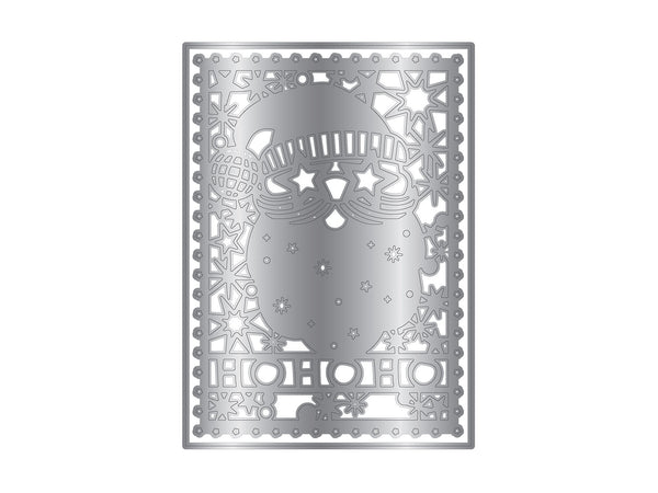 Disco Santa Create-a-Card Metal Die Set