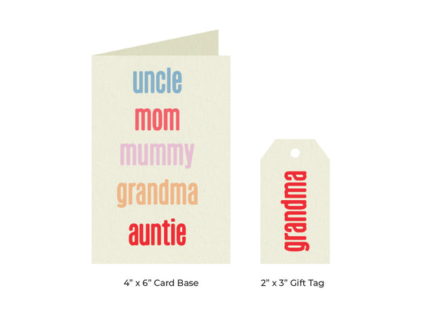 Relations Mini Metal Die Set