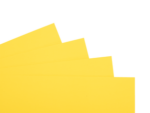 Arden Creative Studio Premium Cardstock Sunflower Yellow 12" x 12" - 20 Pack