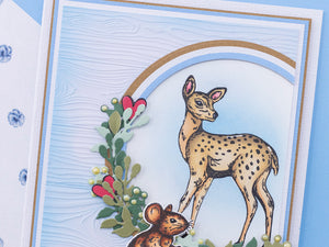 Wildwood Whimsy - Wood Grain 5" x 7" 3D Embossing Folder