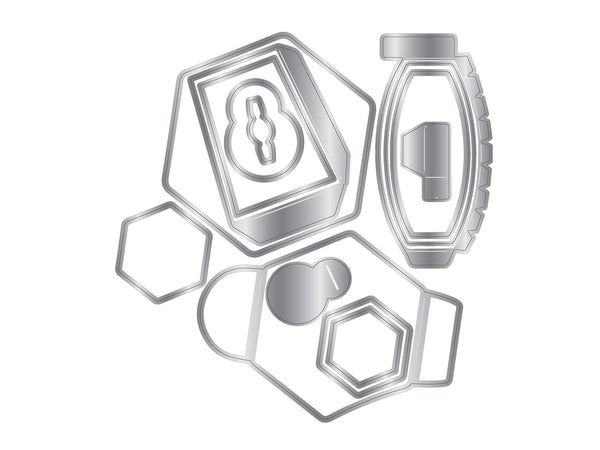 3D Gumball Machine Metal Die Set
