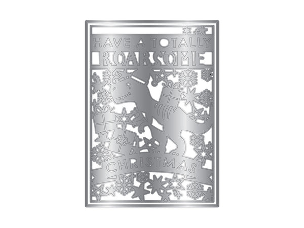 Christmas Dinosaur Create-a-Card Metal Die Set