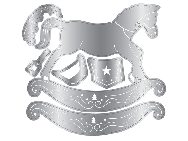 Rocking Horse Metal Die Set
