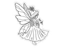 Snow Fairy Stamp & Metal Die Set