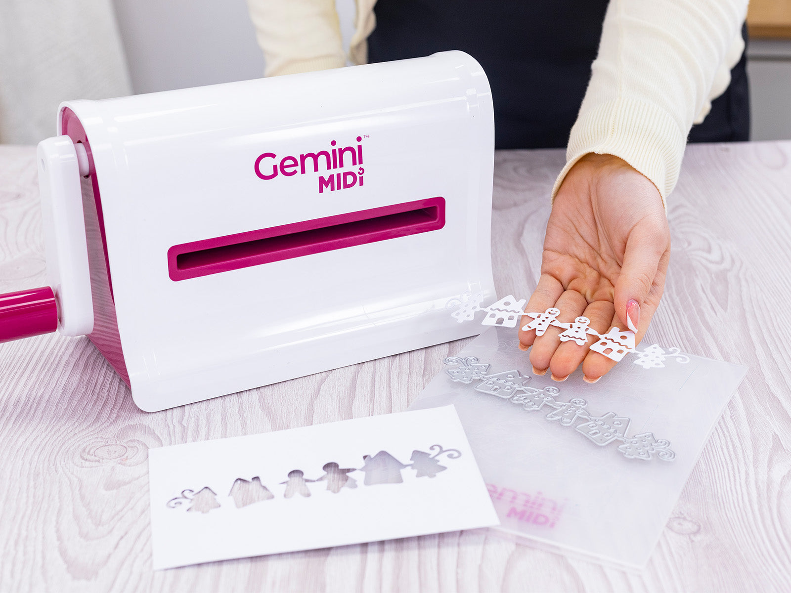 Crafter Companion Metal Die Edge'able - Holly and Ivy  