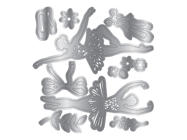 Posing Ballerina Metal Die Set