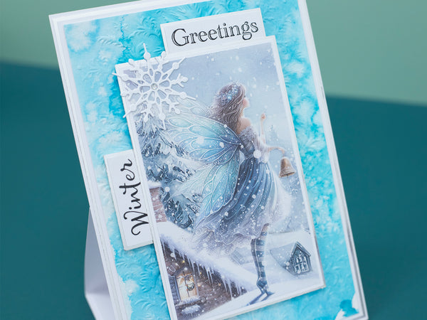 Snow Fairy Scenes Paper Pad 6