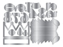 3D Nutcracker Advent Calendar Stencil & Metal Die Set