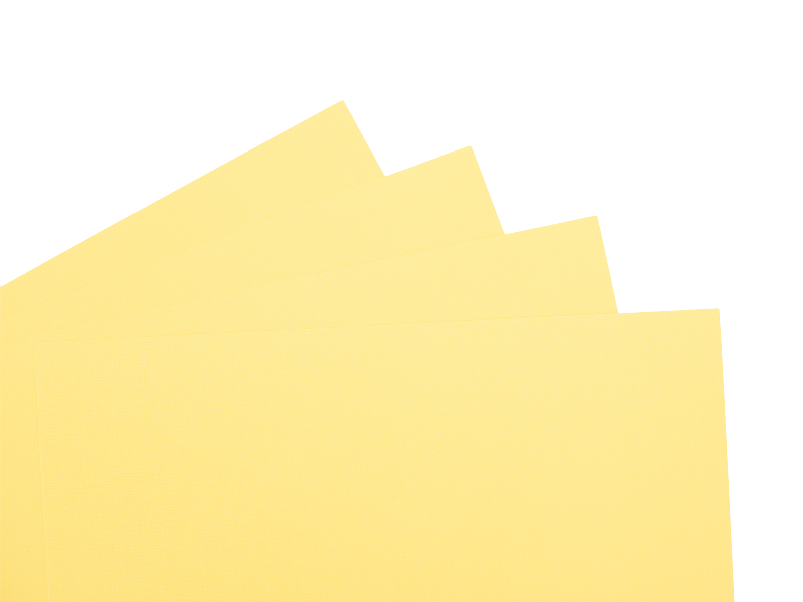 Arden Creative Studio Premium Cardstock Canary Yellow 12" x 12" - 20 Pack