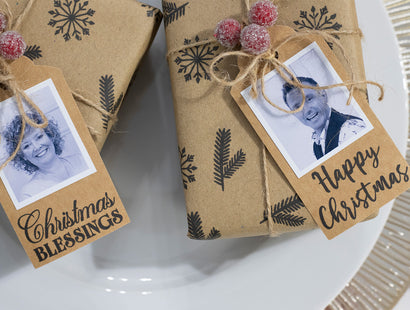 Christmas Sentiment Stamps 2pc Collection