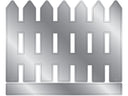 Nature's Garden Summer Garden - Picket Fence Metal Die Set