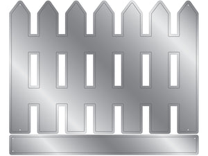 Nature's Garden Summer Garden - Picket Fence Metal Die Set