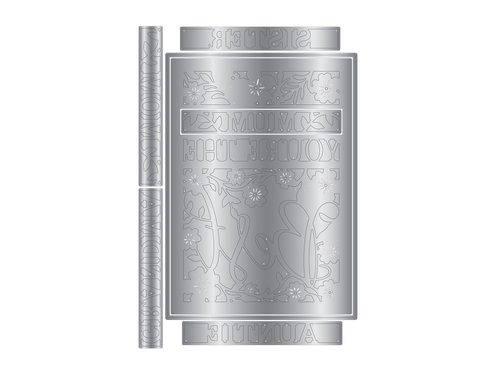 You're the Best Interchangeable Sentiment Create-a-Card Metal Die Set