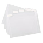 4X6 Tabbed Divider Pockets  – 5 Pockets