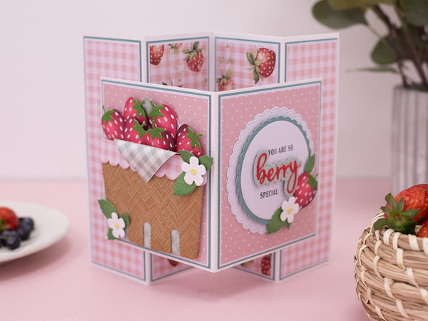 Berry Bliss - Woven Basket 2D Embossing Folder 5