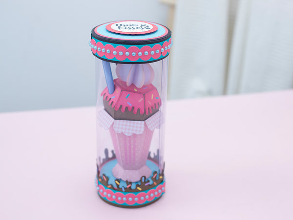 3D Ice Cream Sundae Metal Die Set