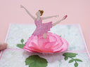 Pop Out Ballerina & Flowers Metal Die Set