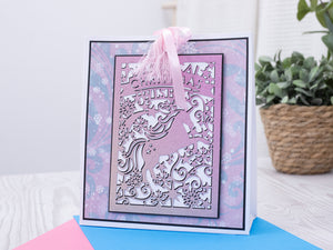 Magical Christmas Unicorn Create-a-Card Metal Die Set