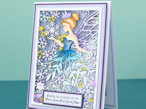 Snow Fairy Create-a-card Metal Die Set