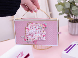 Love & Laughter Sentiment Metal Die Set