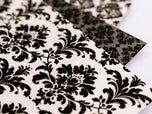 Flocked Damask Paper Pad - 12" x 12"