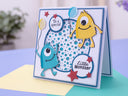 Spots Create-a-Card Metal Die Set