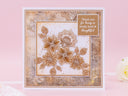 Sara Signature Antique Lace - Floral Lace Stamp Set