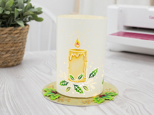 Christmas Candle Metal Die Set