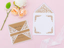 Sara Signature Antique Lace - Romantic Envelope Metal Die Set