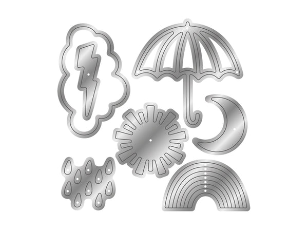 Weather Mini Metal Die Set