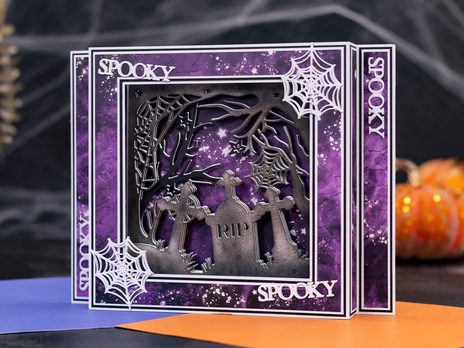 Crafter's Companion Create-a-Card Die Set Spooky Graveyard