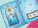 Nativity Stained Glass Window Metal Die Set