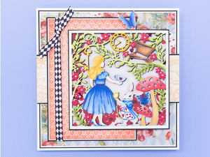 Tales of Wonderland - Hearts 2D Embossing Folder 5" x 7"