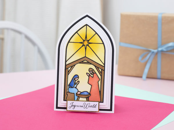 Christmas and Nativity Sentiment Stamp Set