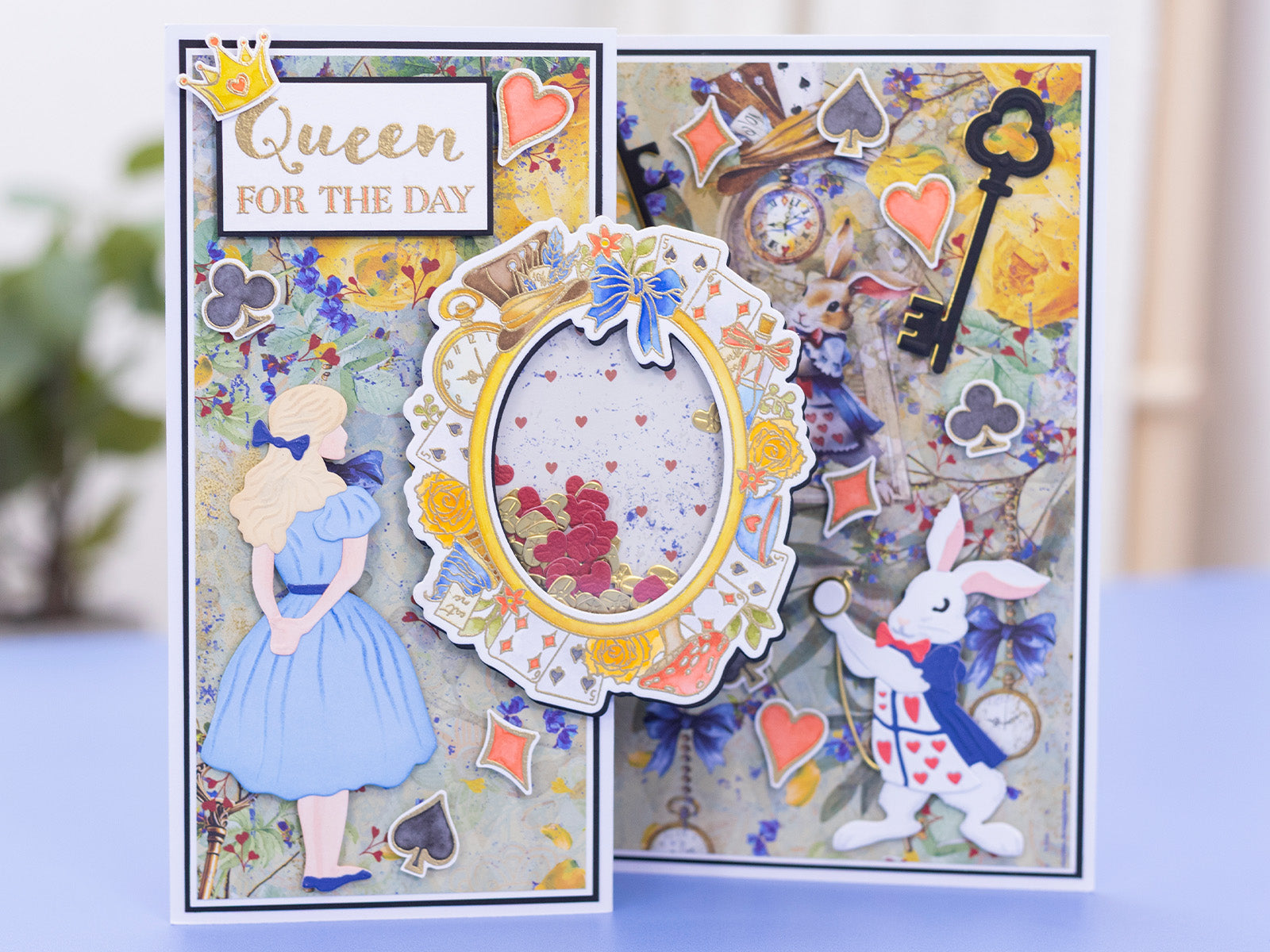 Tales of Wonderland - Wonderland Frame Stamp & Metal Die Set