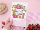 Berry Bliss - Berry Basket Stencil & Metal Die Set