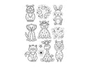 Party Animal Stamp & Metal Die Set