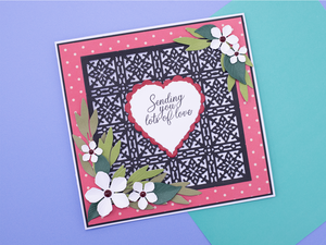 Tiles Create-a-Card Metal Die Set