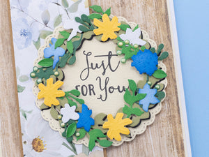 Wildwood Whimsy - Foliage Wreath Metal Die Set