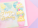 Cupcake Stack Stamp & Metal Die