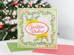 Crafter Companion Metal Die Edge'able - Holly and Ivy  