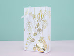 Gold Christmas Bauble Foil Rub Ons