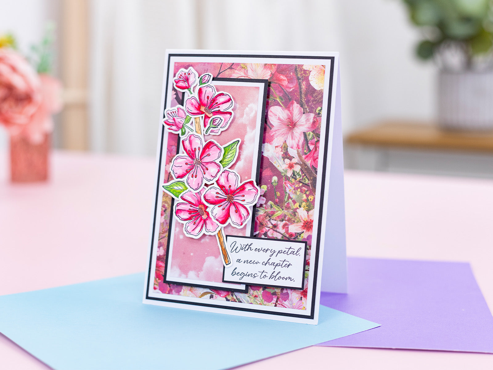 Natures Garden Lunar Blooms - 12”x12” Paper Pad